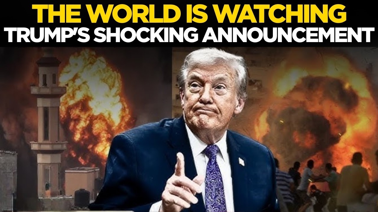 US Breaking News LIVE: Donald Trump's Stunning Claim | Donald Trump Latest Speech LIVE | Trump LIVE