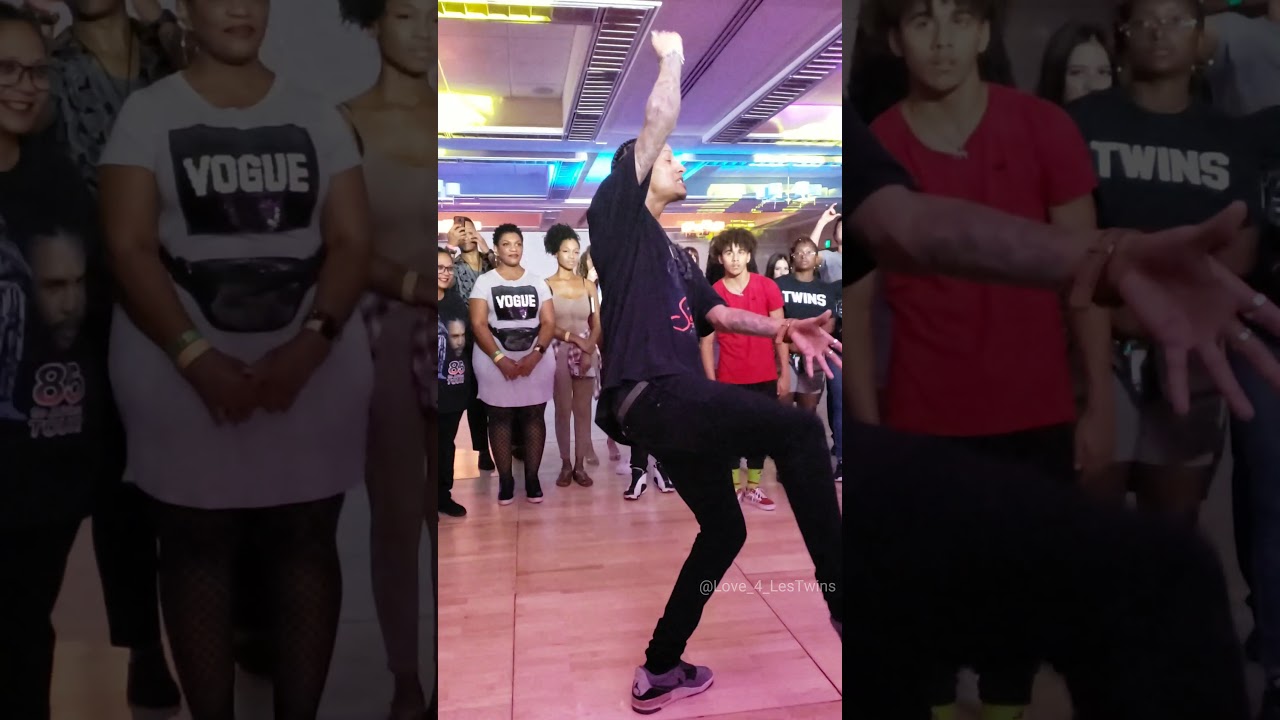 Les Twins Tampa 2019 - Larry is named Blaze for a reason