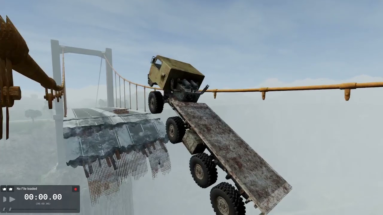 Failure of man bigrik and gravil #beamngdrive