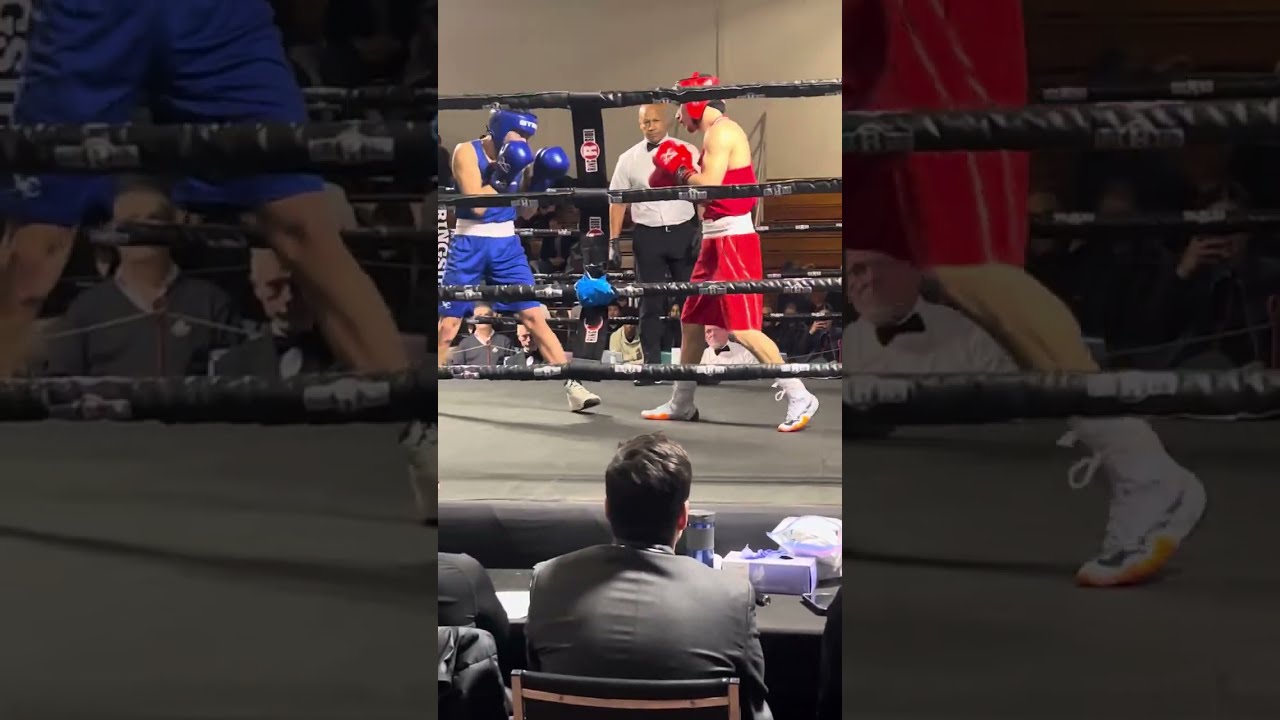 Keoma Al-Ahmadieh(RED) Gold Medal Final 2nd Round 2024 Canadian Elite Boxing Championships