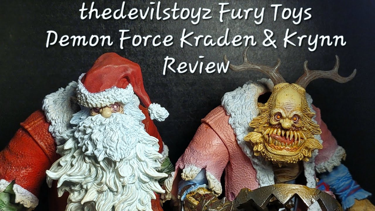 Thedevilstoyz Fury Toys Demon Force Kraden Krynn Krampus brothers review