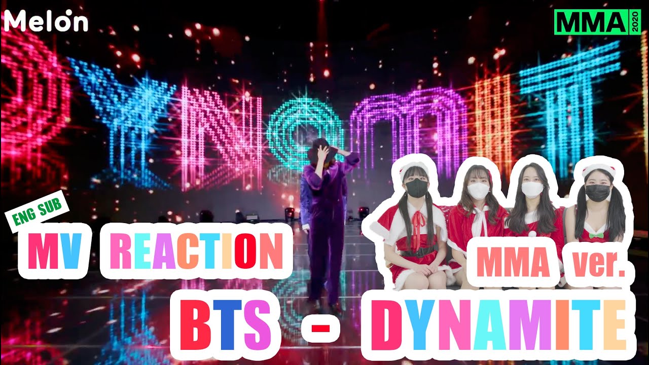ENG) BTS 'DYNAMITE' MMA stage REACTION | 방탄소년단 무대 리액션 | Studio KOD