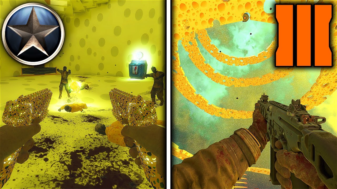 Beating Cheese Cube On EVERY Zombies Game