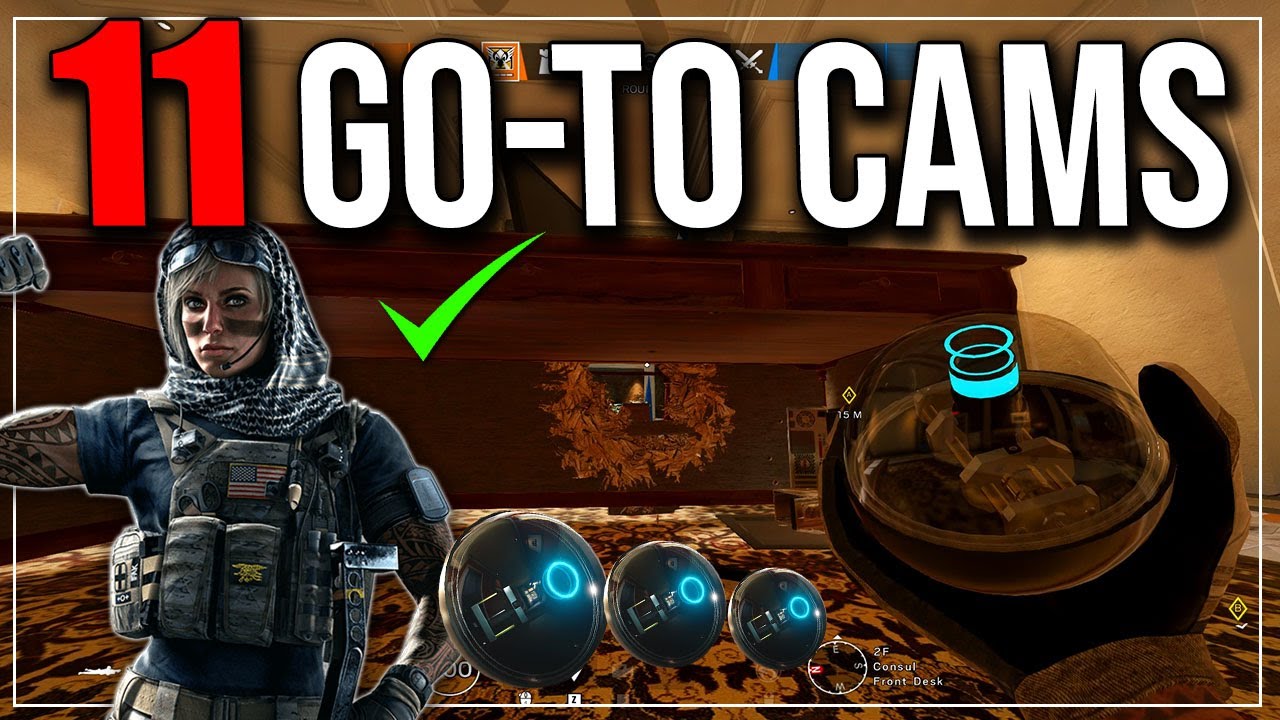 11 BEST Valkyrie Cameras On Consulate - Rainbow Six Siege Valk Spots