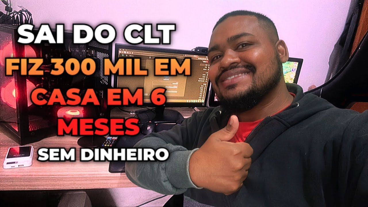 Sai da CLT e montei meu PRÓPRIO NEGÓCIO Fiz 300 MIL REAIS  em casa em 6 meses (sem dinheiro)