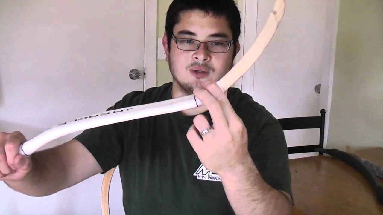 Finishing the Flattened PVC Horse Bow with Wood Siyahs Part 1