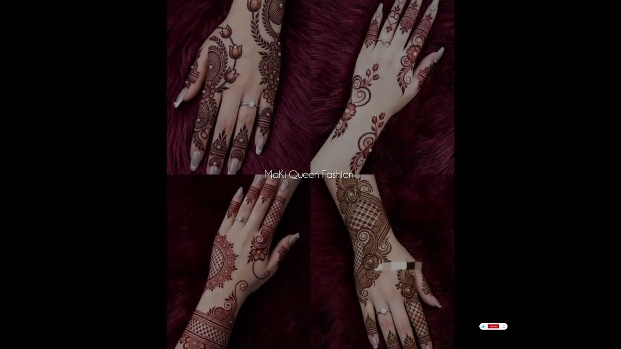 Easy mehandidesign//Eidfestivalhennadesigns#2026#bridal front&backmehndi design#ytshort#shortsvideo 