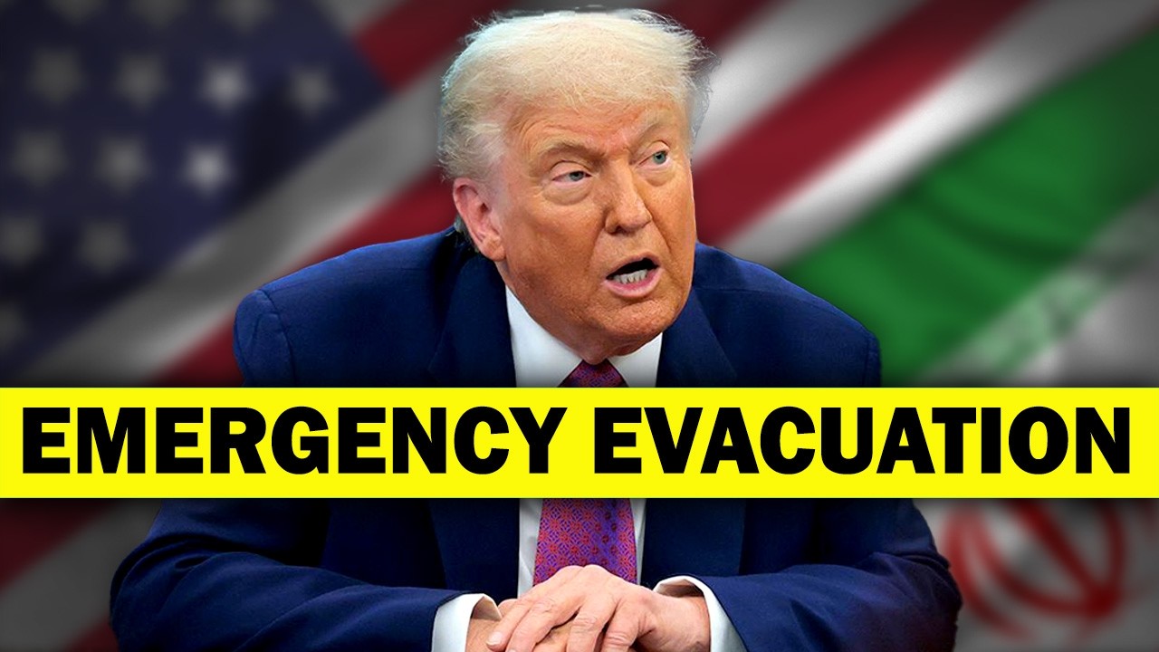 BREAKING: US Emergency Evacuation Begins as Trump Signals Iran Strike