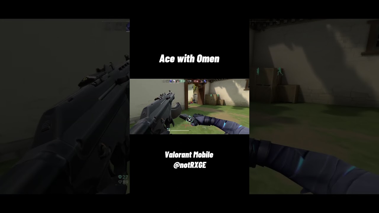 Ace with omen | Valorant Mobile Gameplay 