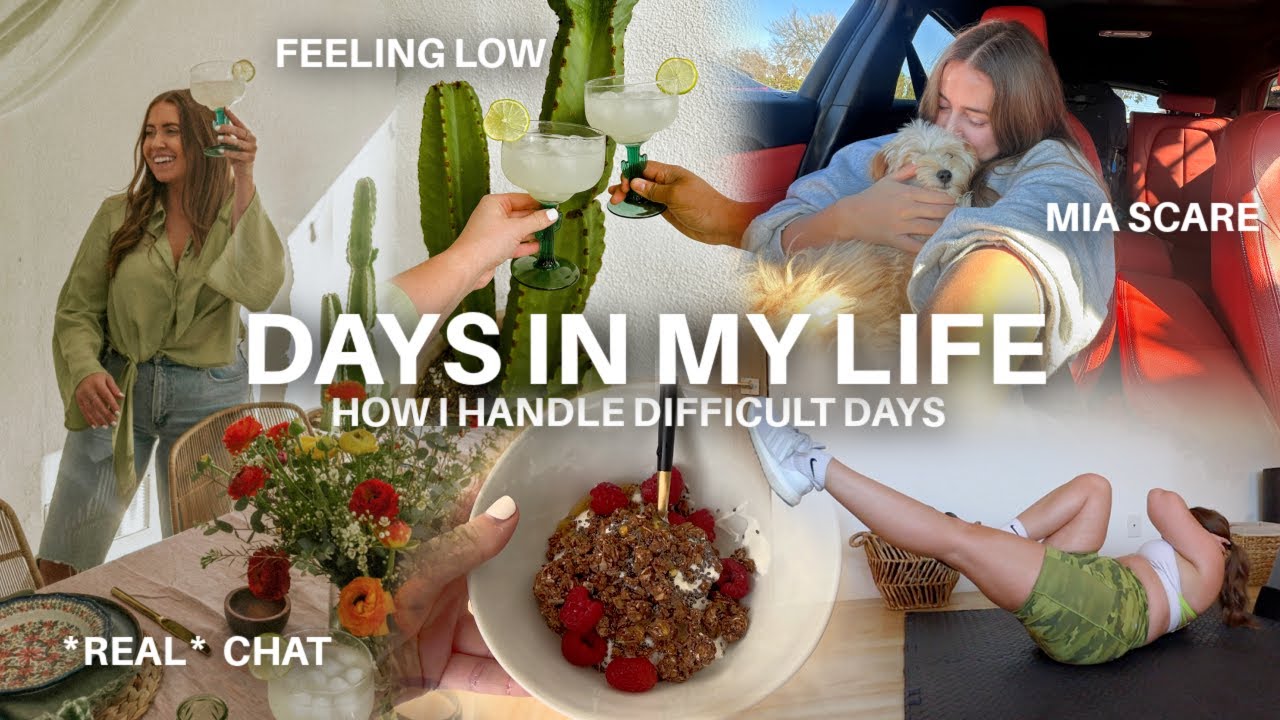 *REAL* DAYS IN MY LIFE | mia scare, low moments, & getting my life together | morgan yates vlogs