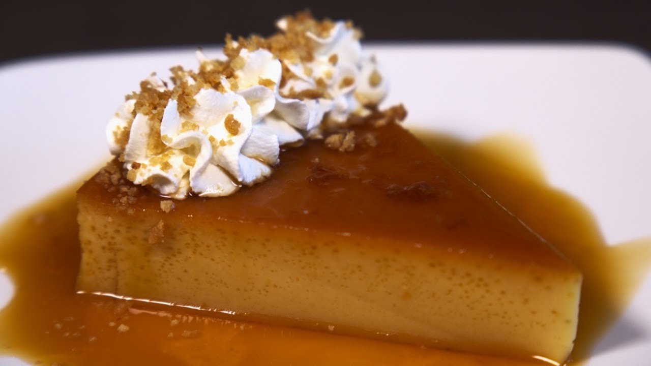 Flan de vainilla