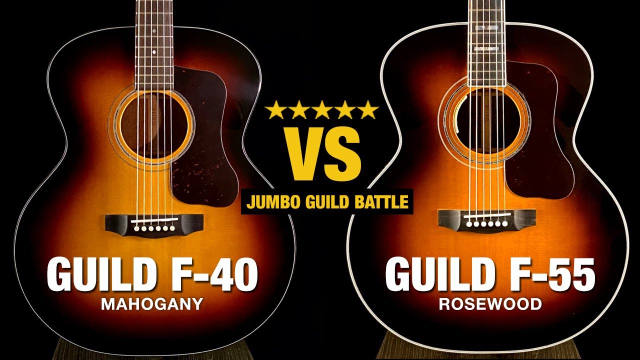 Guild F-55 vs F-40 – What's the Difference?