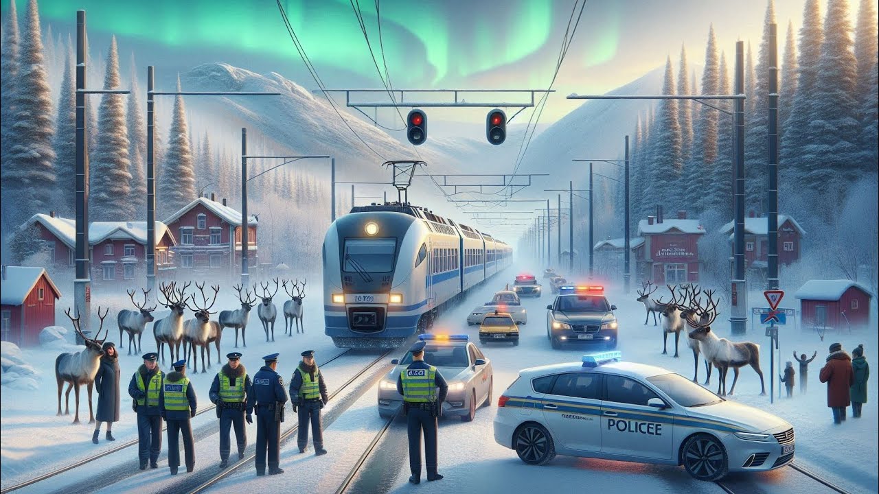 Sunnuntai ajelua Rovaniemen keskustassa. 29.12.2024