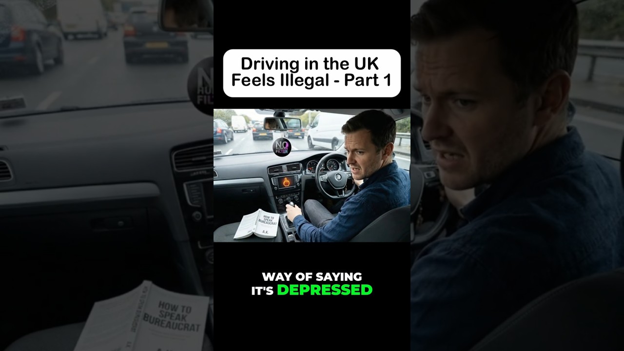 Driving in Britain Feels Illegal #UK #Roads