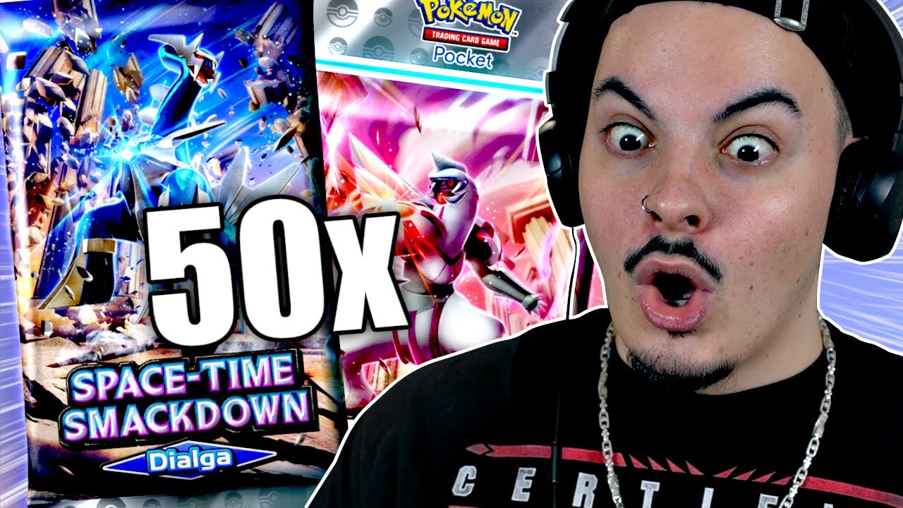 Pokémon TCG Pocket XXL OPENING!!! NEUES SET - 50x Space-Time Showdown | Mein erstes Mal TCG Pocket