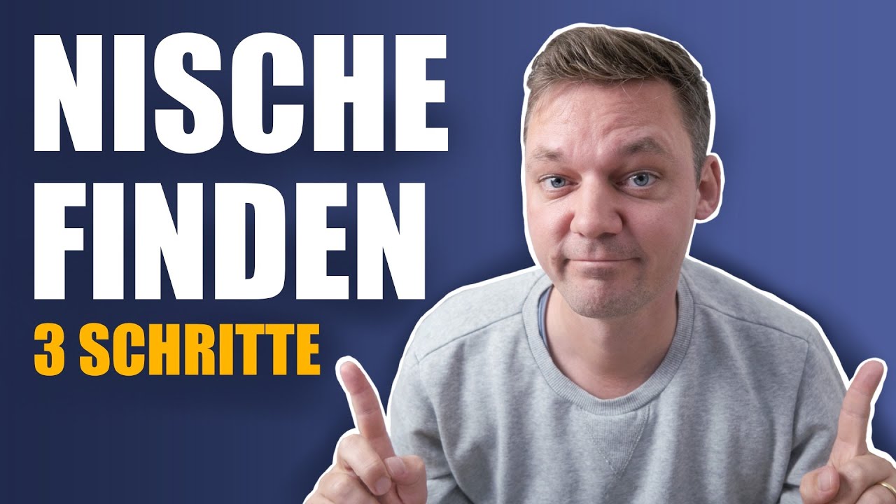 Die perfekte NISCHE FINDEN in 3 Schritten