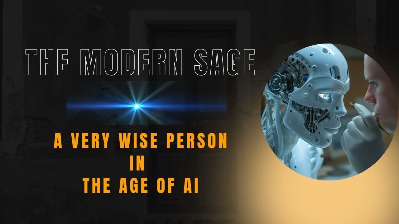 The Modern Sage  - A Very Wise Person In the Age of AI
