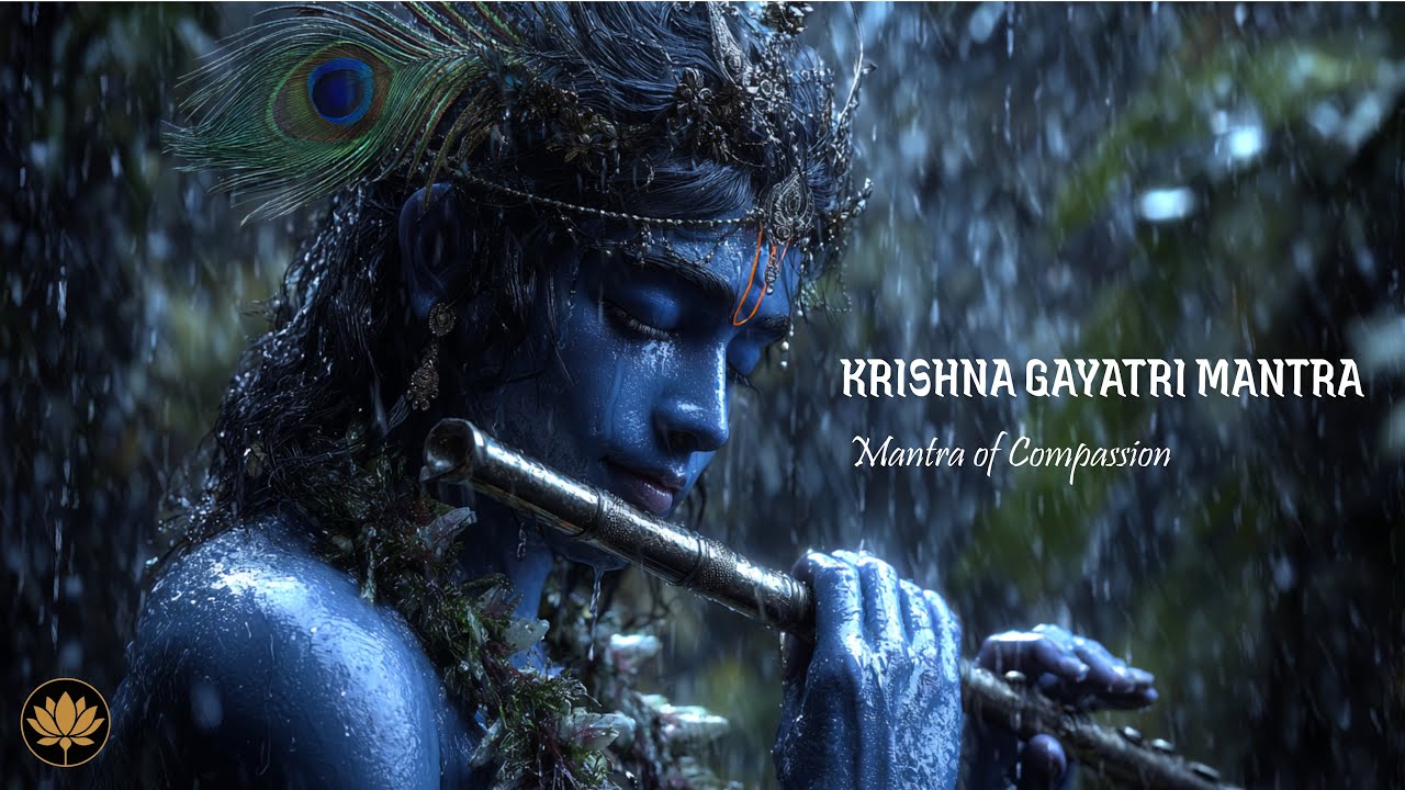 कृष्ण गायत्री मंत्र | Krishna Gayatri Mantra for Peace, Success & Spiritual Growth | 108 Times