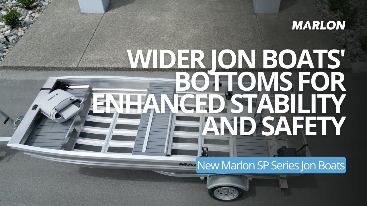 New Marlon Jon Boats with Gunwale Rail System: Effortless, No-Drill Accessory Installation!