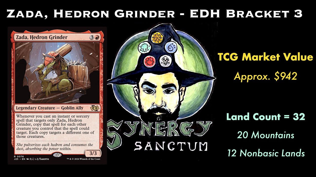 Zada, Hedron Grinder - Bracket 3 - EDH Deck Tech
