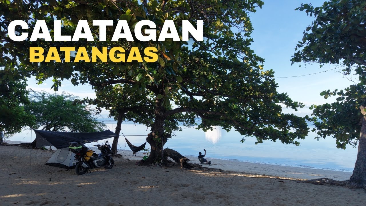 SOLO CAMPING AND FISHING AT CALATAGAN BATANGAS |  Edna's Beach Resort and Campsite
