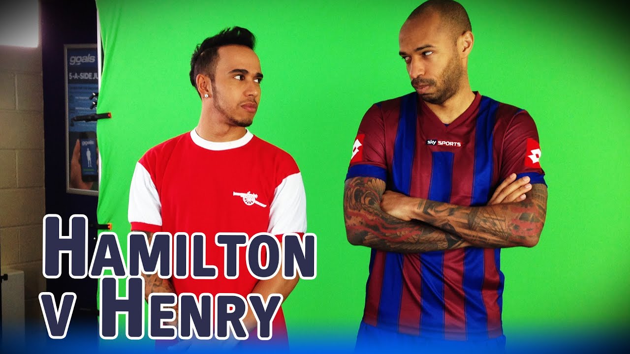 Lewis Hamilton v Thierry Henry - The Big Match