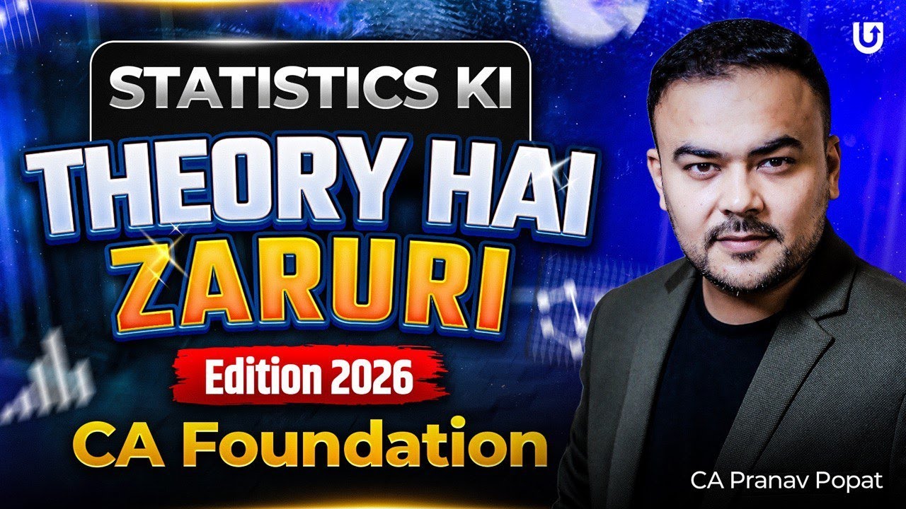 CA Foundation Jan 2026 | QA (Maths) Pre-Exam Marathon | Lecture 11 | CA Pranav Popat