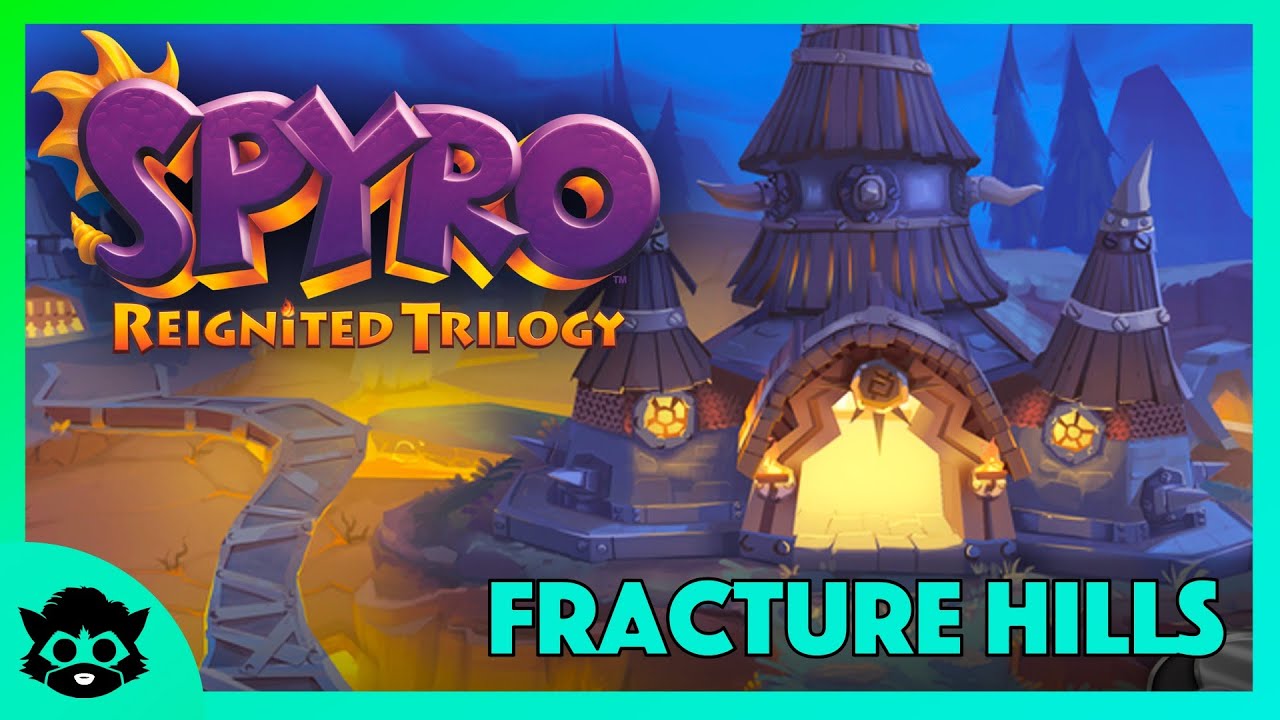 Spyro 2 (Reignited) | Part 16: Fracture Hills 100% (All Gems & Orbs)
