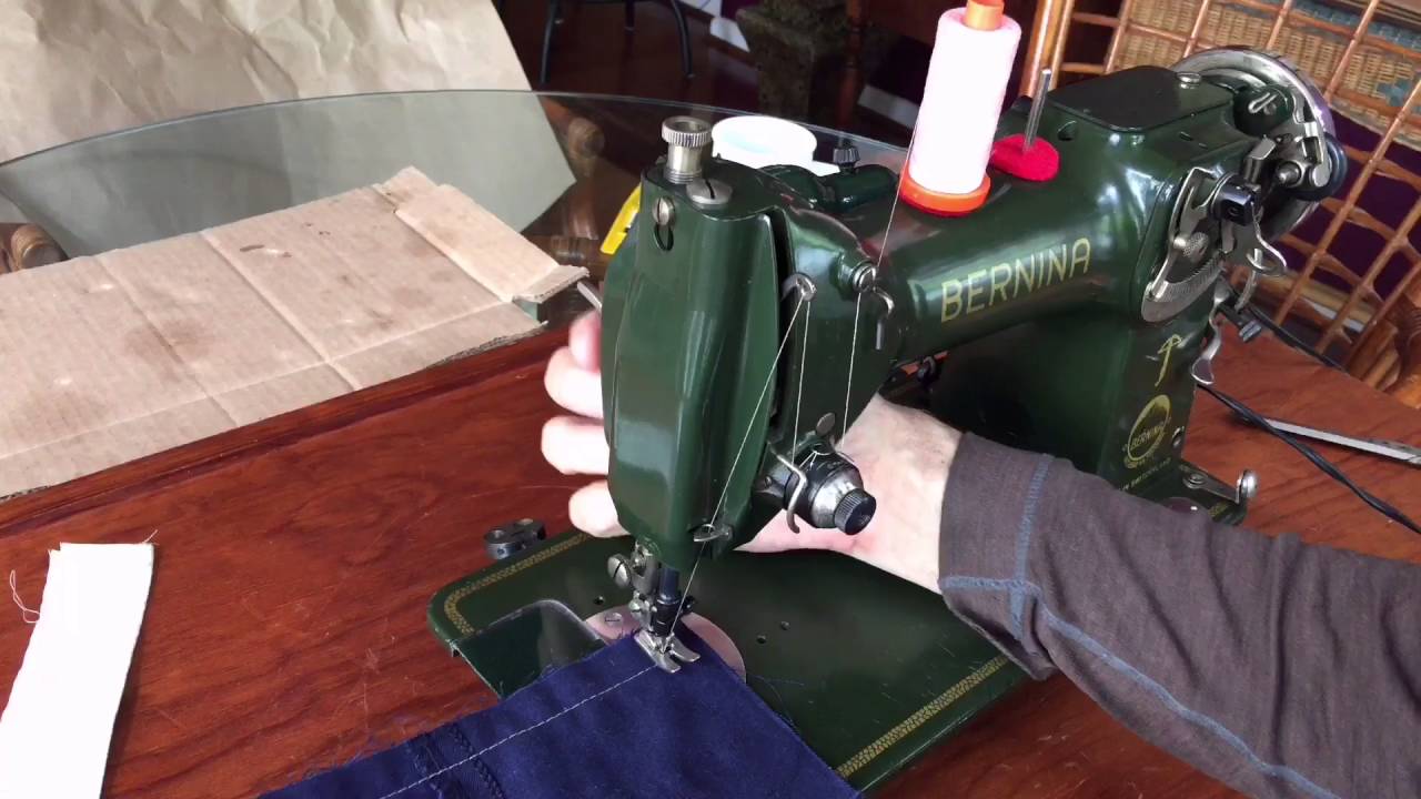 Bernina 117-K Vintage Sewing Machine Restored