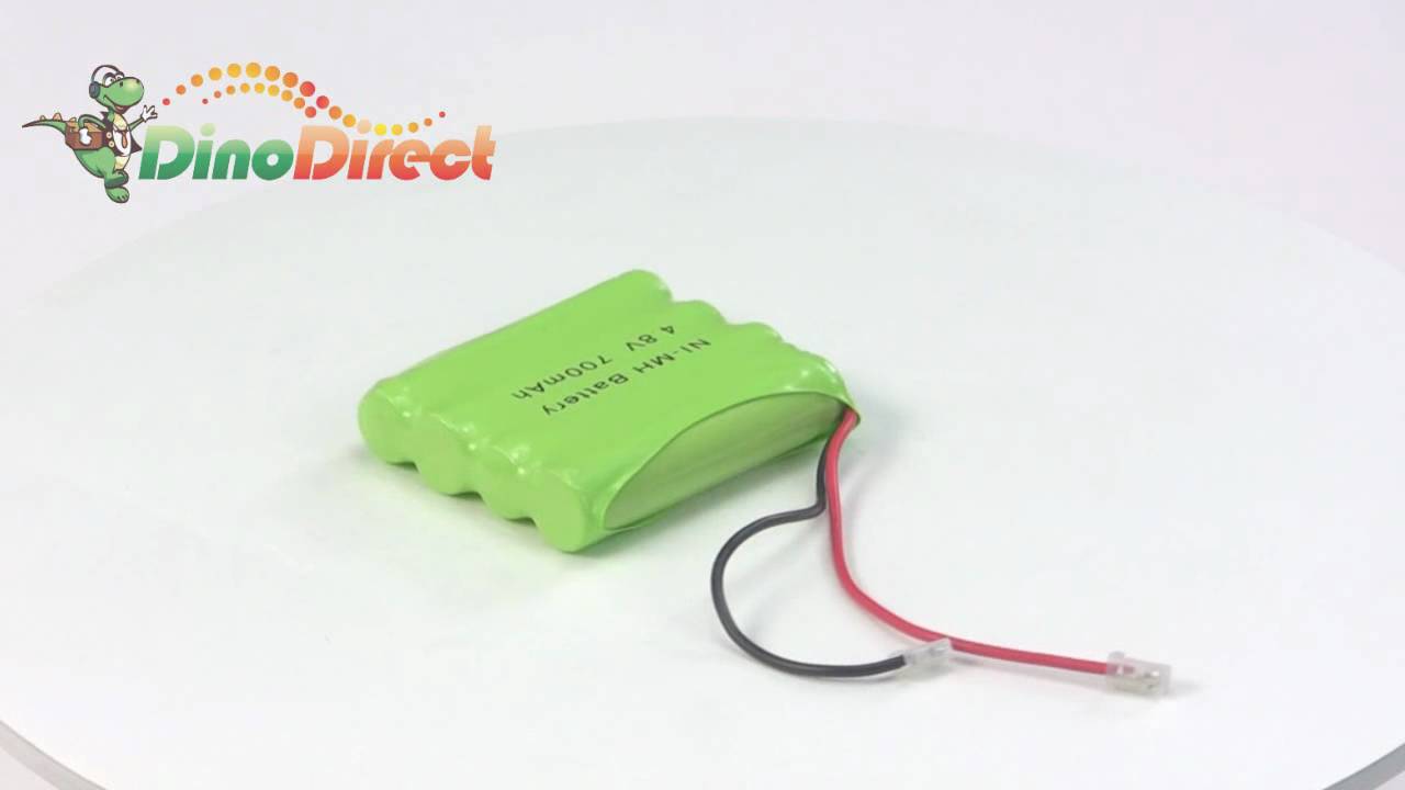 Cordless Phone Battery 4.8V 700mAh AAA Ni-MH Battery Pack  from Dinodirect.com
