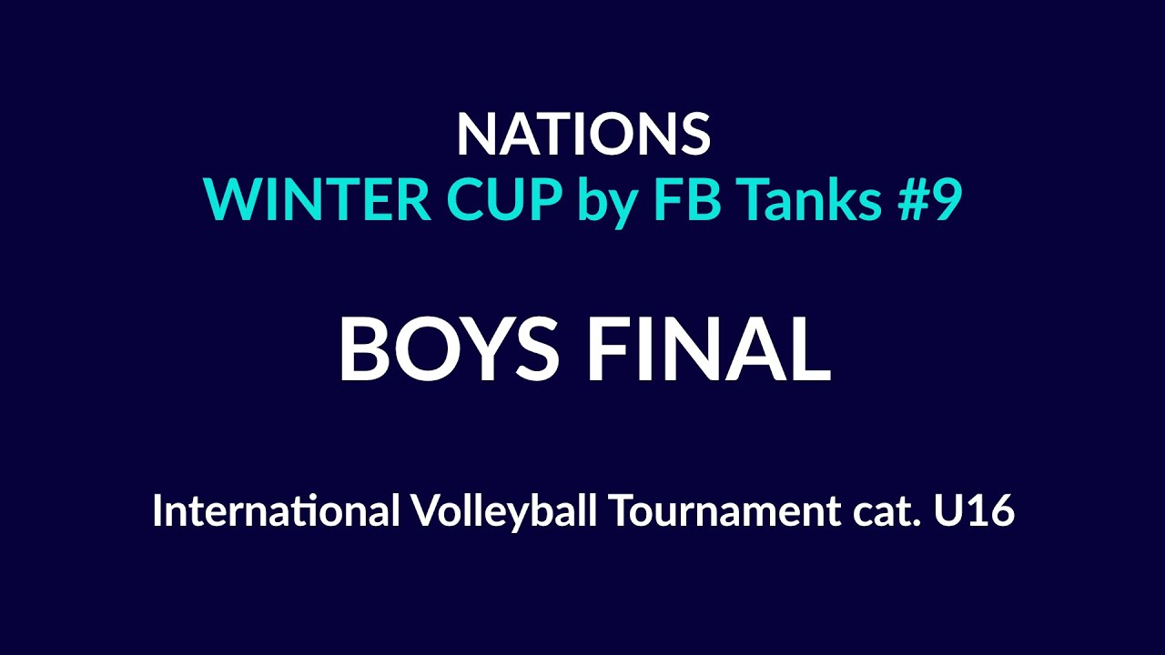 NATIONS WINTER CUP by FB Tanks - BOYS FINAL- Japan - Montenegro