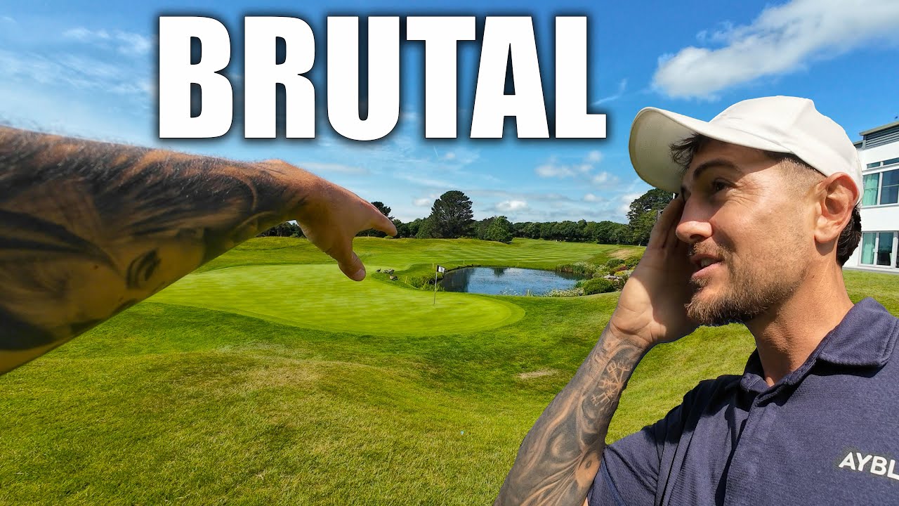 Filming at the UK&rsquo;s TOUGHEST Golf Course &ndash; BTS Vlog!