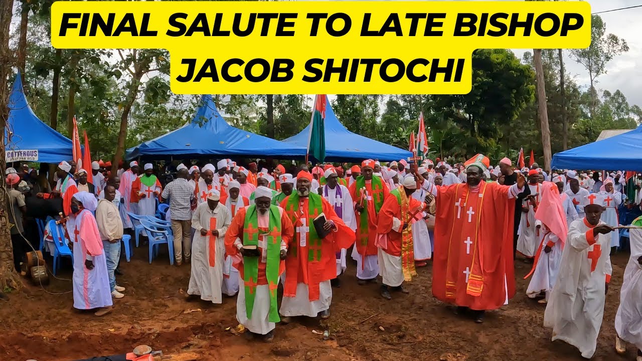 Gwaride Final Salute After Preaching | RIP Bishop Shitochi