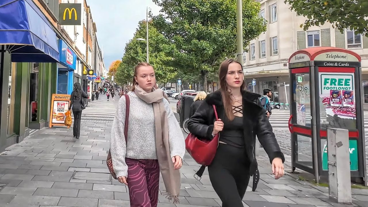 Plymouth City of England - Drake Circus & City Centre - Walking Tour 4K