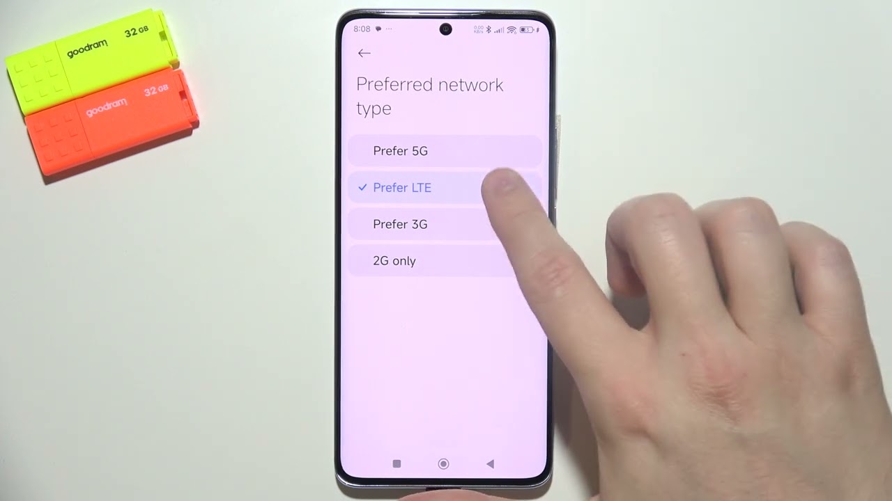Как включить 5G-соединение на Redmi Note 14 Pro Plus