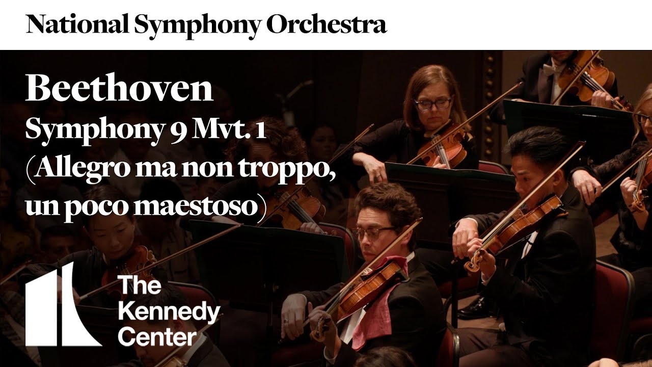 Beethoven’s 9th Symphony – Movement I | Noseda Conducts the National Symphony Orchestra