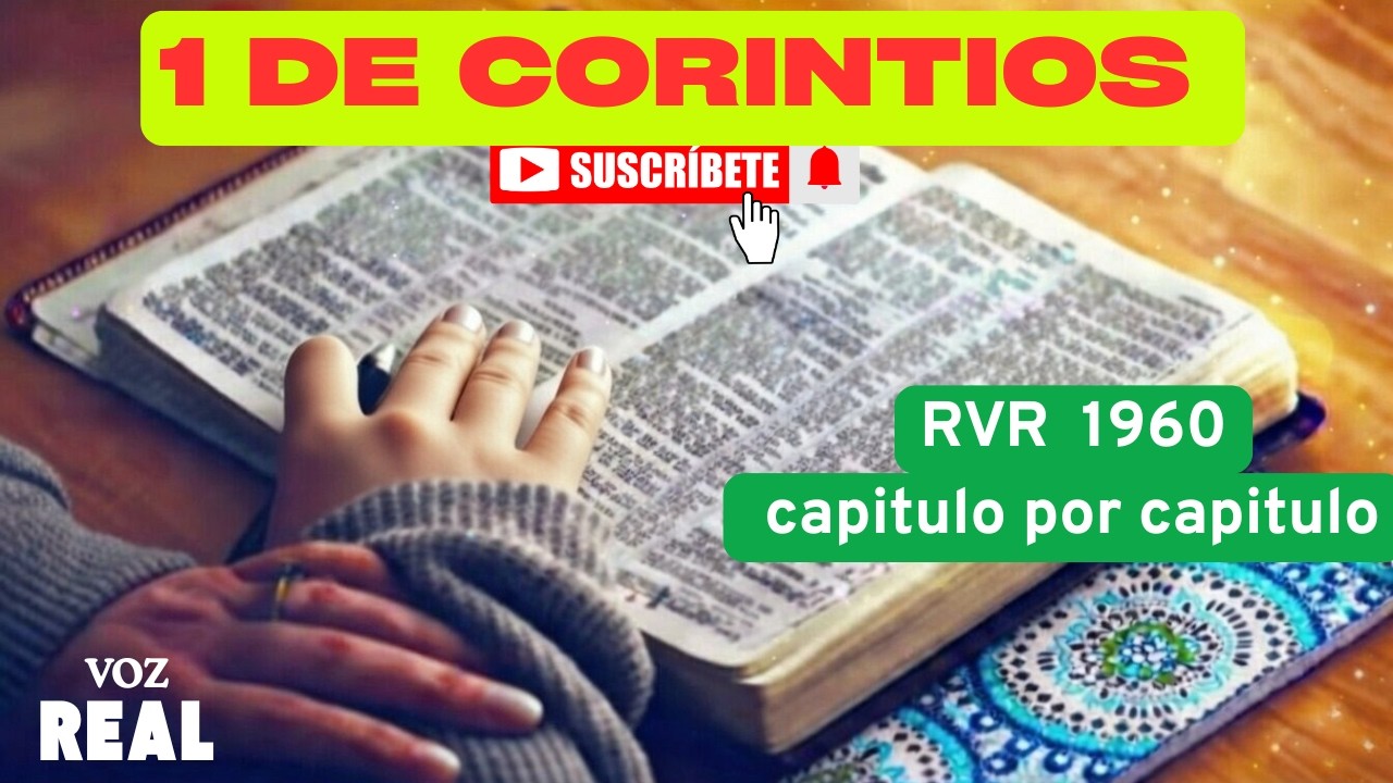 1 DE Corintios (Completo):Biblia en Audio Reina-Valera 1960 📖 | Escucha la Palabra de Dios Completa