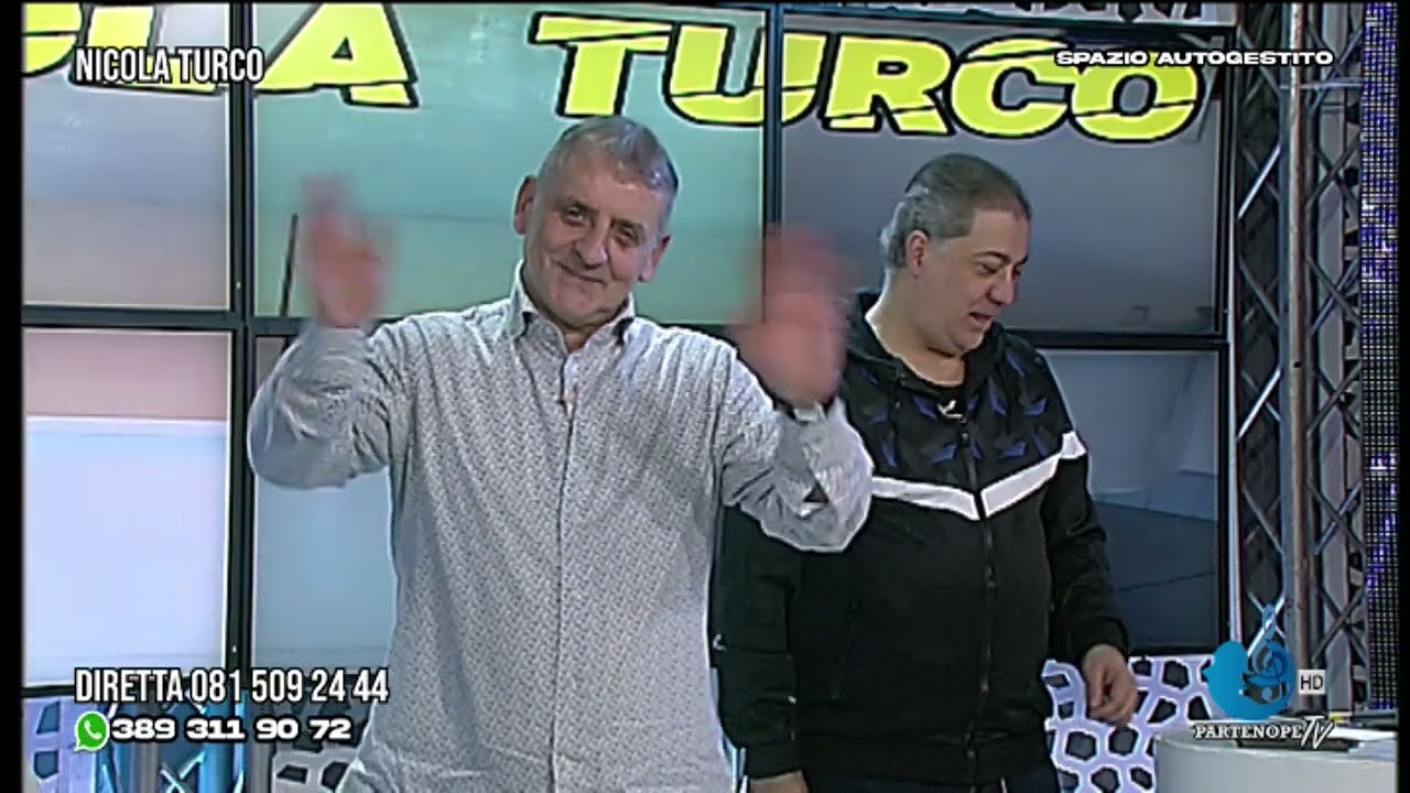 NICOLA TURCO  PARTENOPE TV 12 GENNAIO 2022