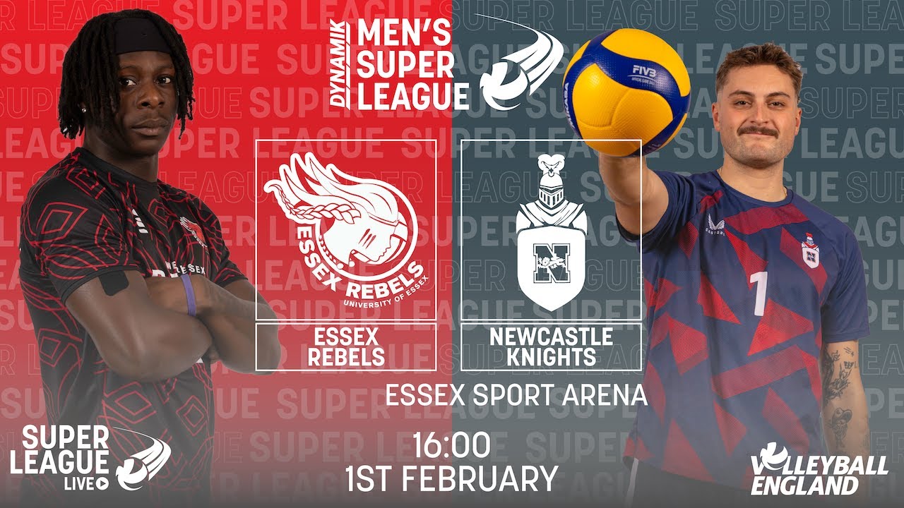 Super League Live | Essex Rebels v Newcastle Knights | Dynamik Men's Super League