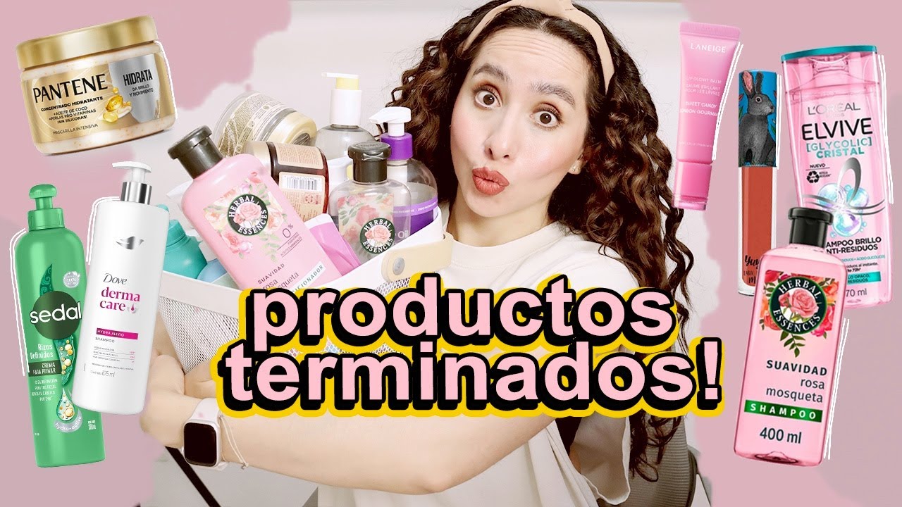 Productos Terminados Cabello y Skincare 🗑 ¿Te los recomiendo o no?