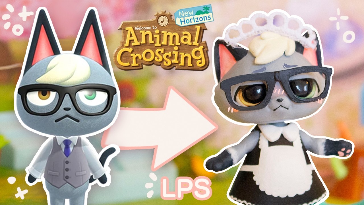 I Made an Animal Crossing Raymond LPS Art Doll