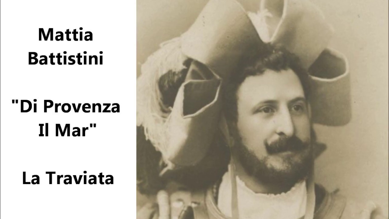 Mattia Battistini sings 