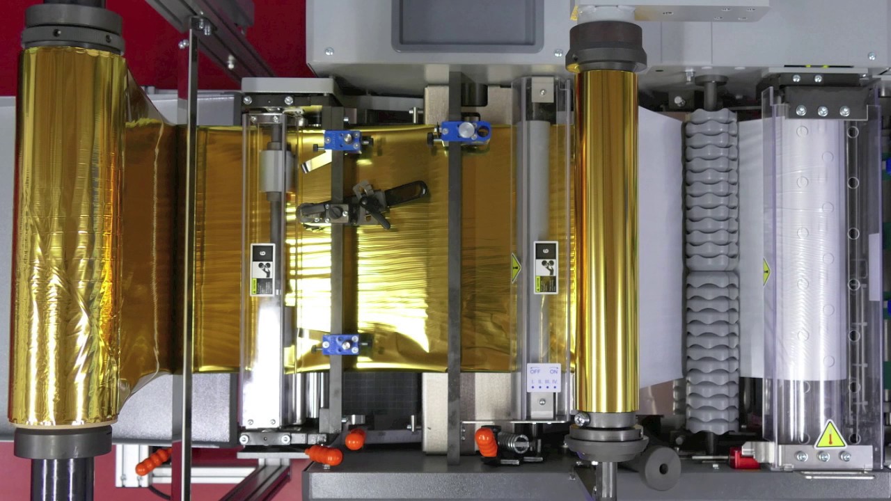Komfi Junior equipped with OTF kit (over Toner Foiling)