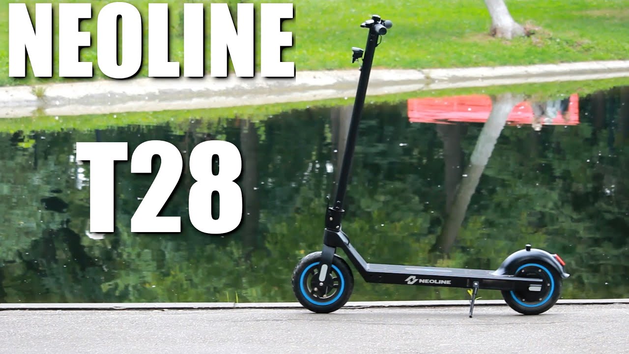 Электросамокат Neoline T28: внедорожный красавец