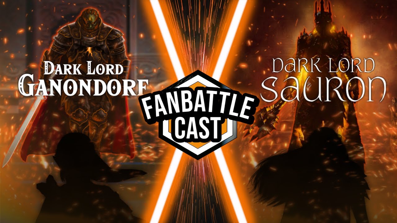 Ganondorf vs Sauron (Legend of Zelda vs Lord of the Rings) | FAN BATTLE CAST