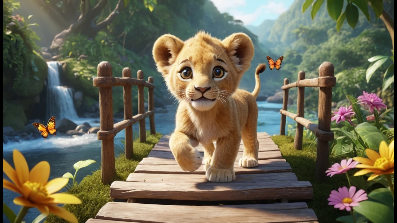 Lion’s Tiny Tooth Adventure 🦁🦷 | First Tooth Song & Dental Hygiene for Kids