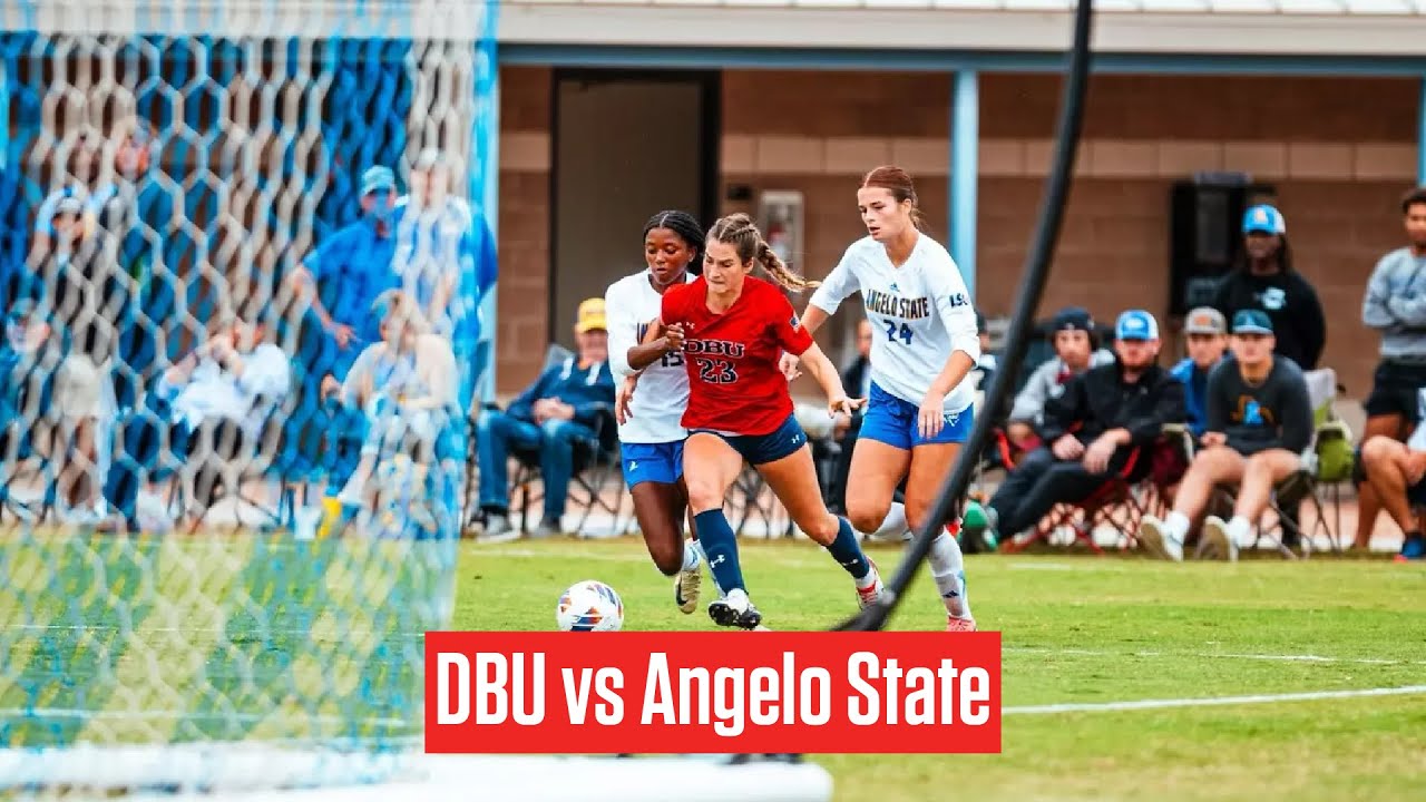 DBU Soccer vs Angelo State | Full Game Replay