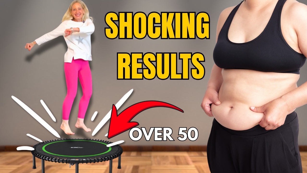 SHOCKING BENEFITS of Rebounding Over 50 (Burn Fat in 10 Mins)
