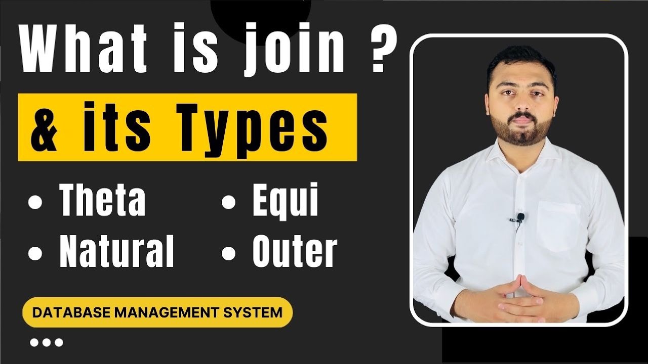 Theta, Equi, natural & Outer join in DBMS in Urdu/Hindi