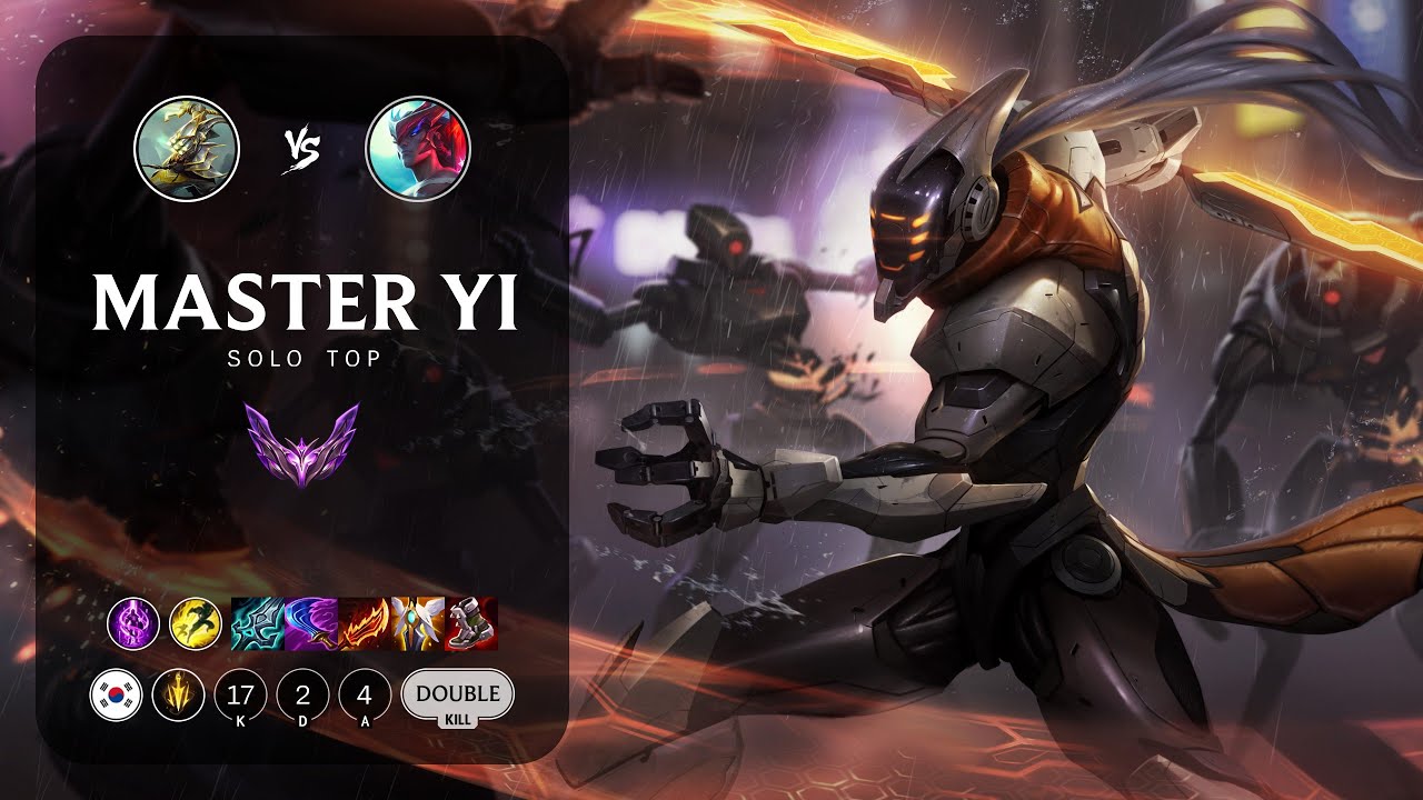 Master Yi Top vs Yone - KR Master Patch 13.24
